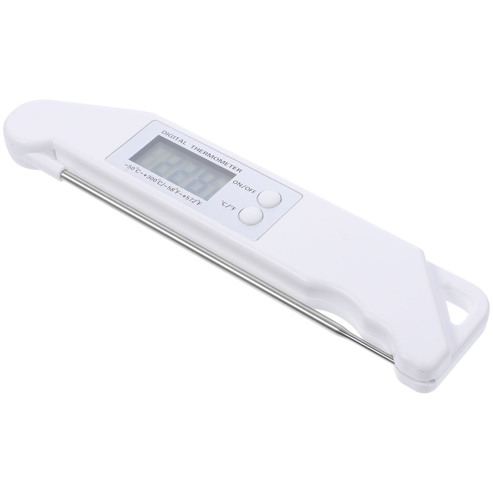 Electronics And Gadgets - Folding Electronic Thermometer White Professional Barbecue