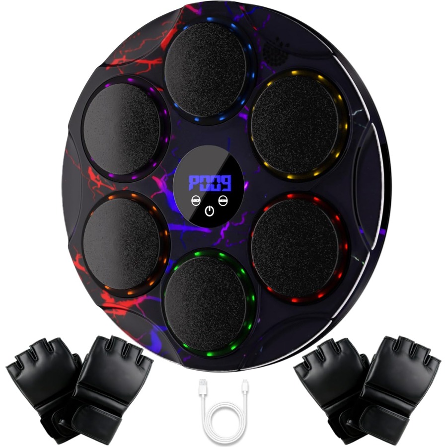 Led Gloves Music - Wall Mounted Music Boxing Machine with