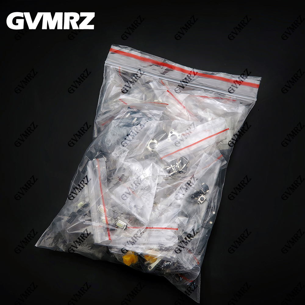 125PCS 25Values Assorted Push  - Electronics Gadgets Bag review and price