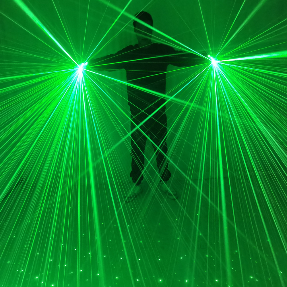 Sky Star 532nm Green Laser Glo - Led Gloves Music review and price