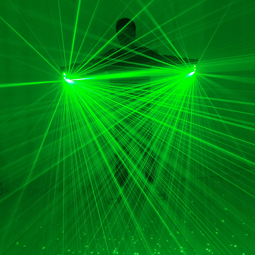 Sky Star 532nm Green Laser Glo - Led Gloves Music review and price