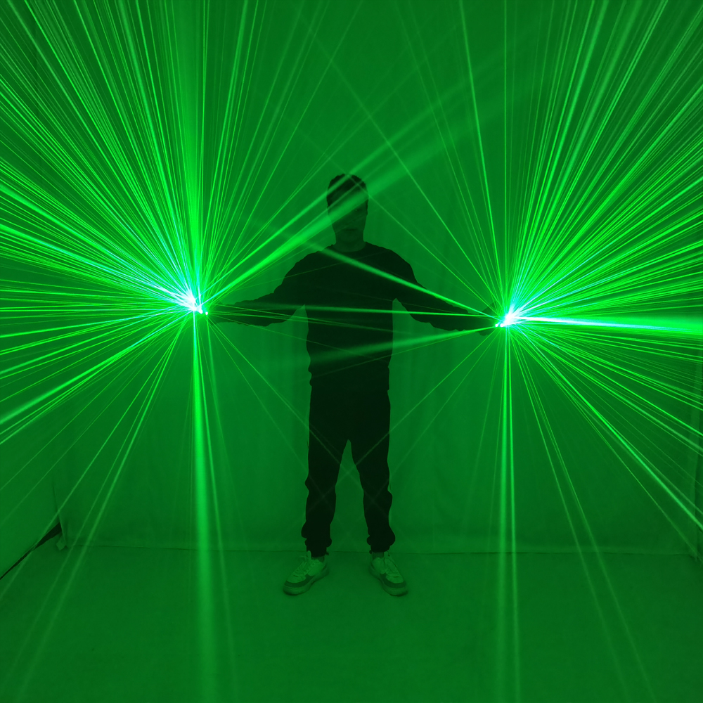 Sky Star 532nm Green Laser Glo - Led Gloves Music review and price