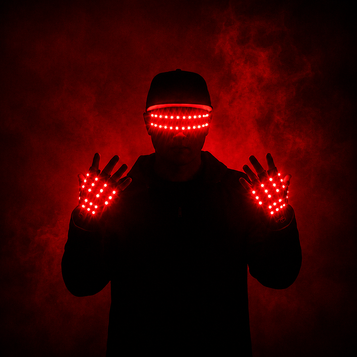 LED Flashing Gloves and Glasse - Led Gloves Music review and price