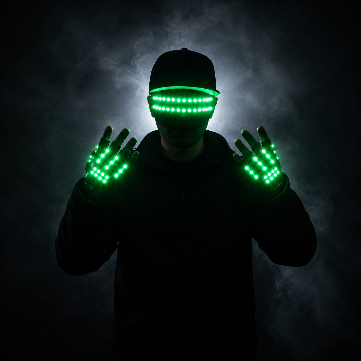 LED Flashing Gloves and Glasse - Led Gloves Music review and price