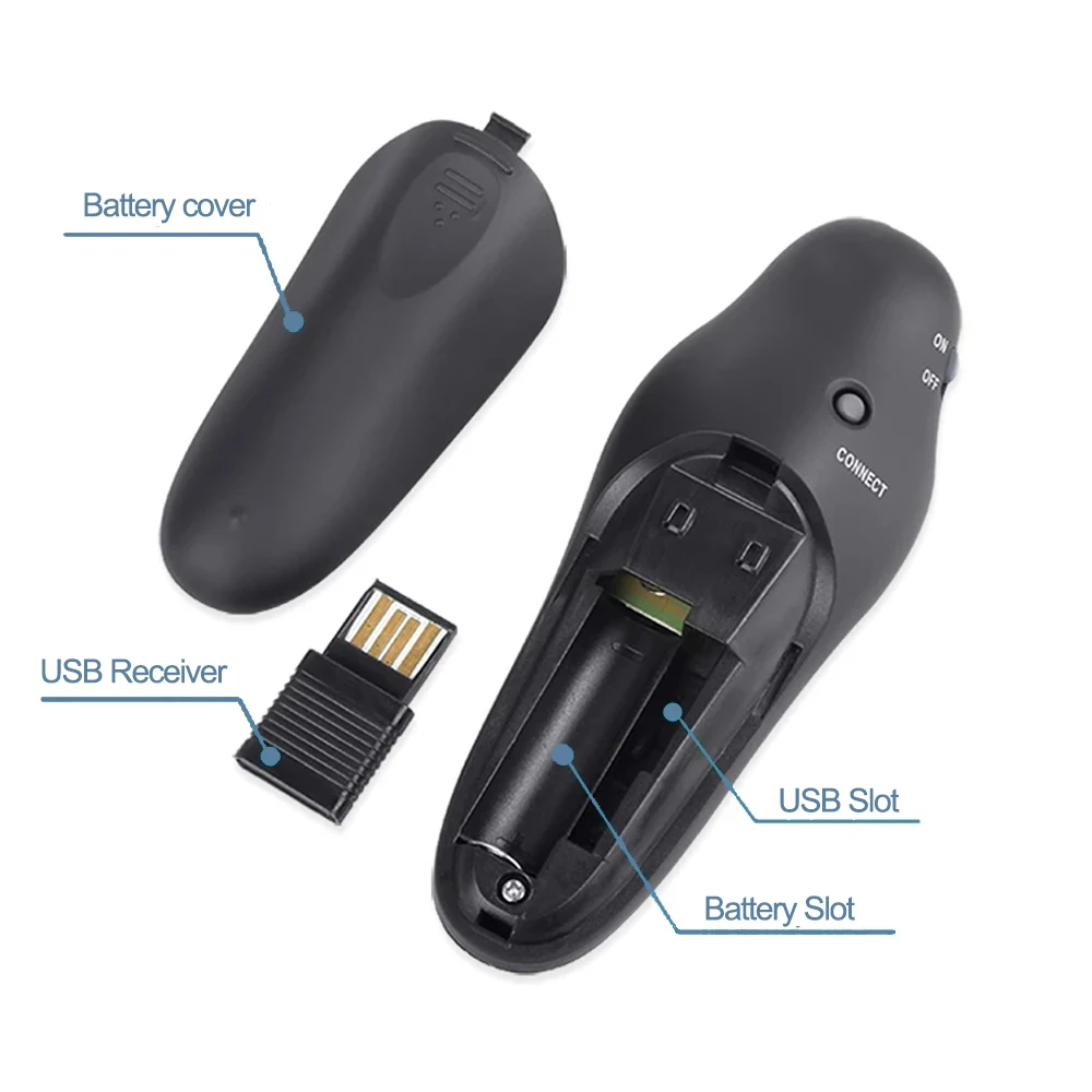 2.4GHz Wireless USB Presenter  - Laser Pointer Presenter review and price