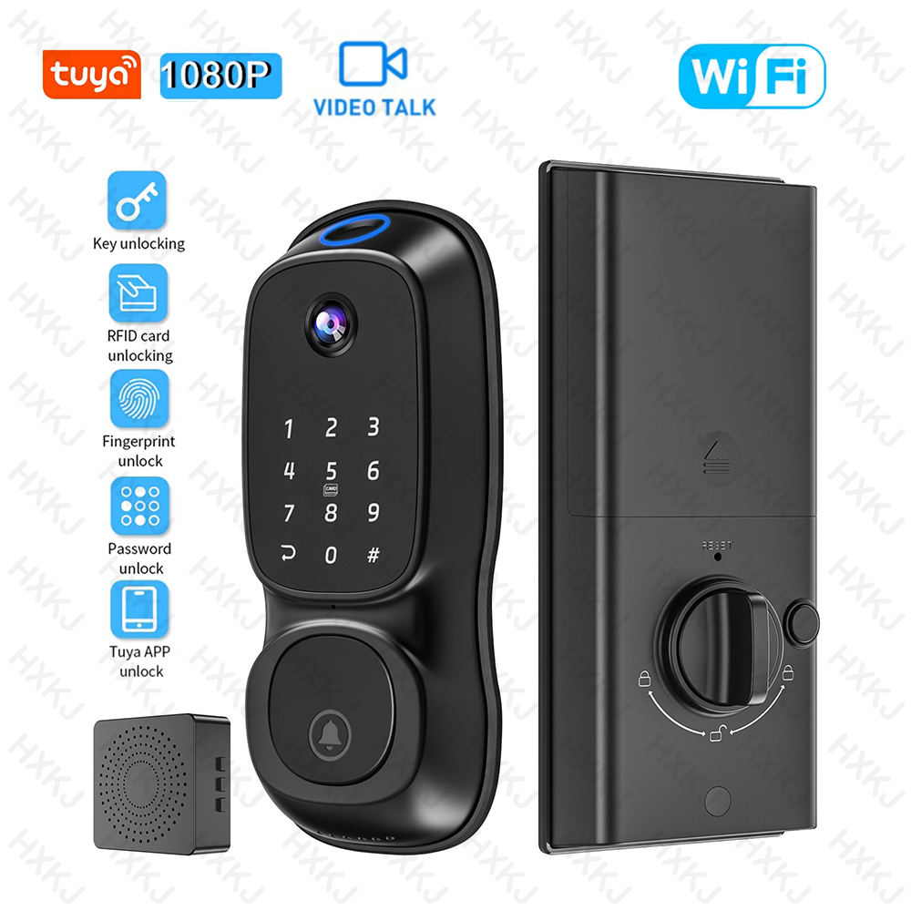 Tuya Wifi Smart Door Lock ‎Cam - Electronics & Tech Gadgets review and price