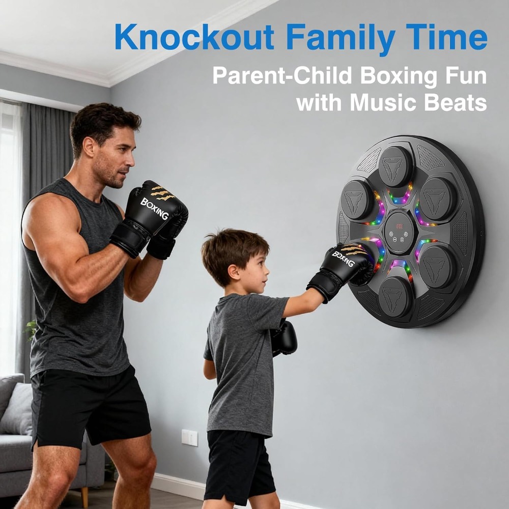 Upgrade Music Boxing Machine,  - Led Gloves Music review and price