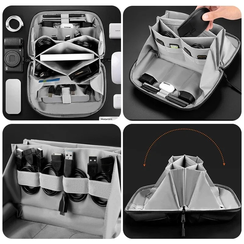 Travel waterproof storage bag  - Electronics Gadgets Bag review and price