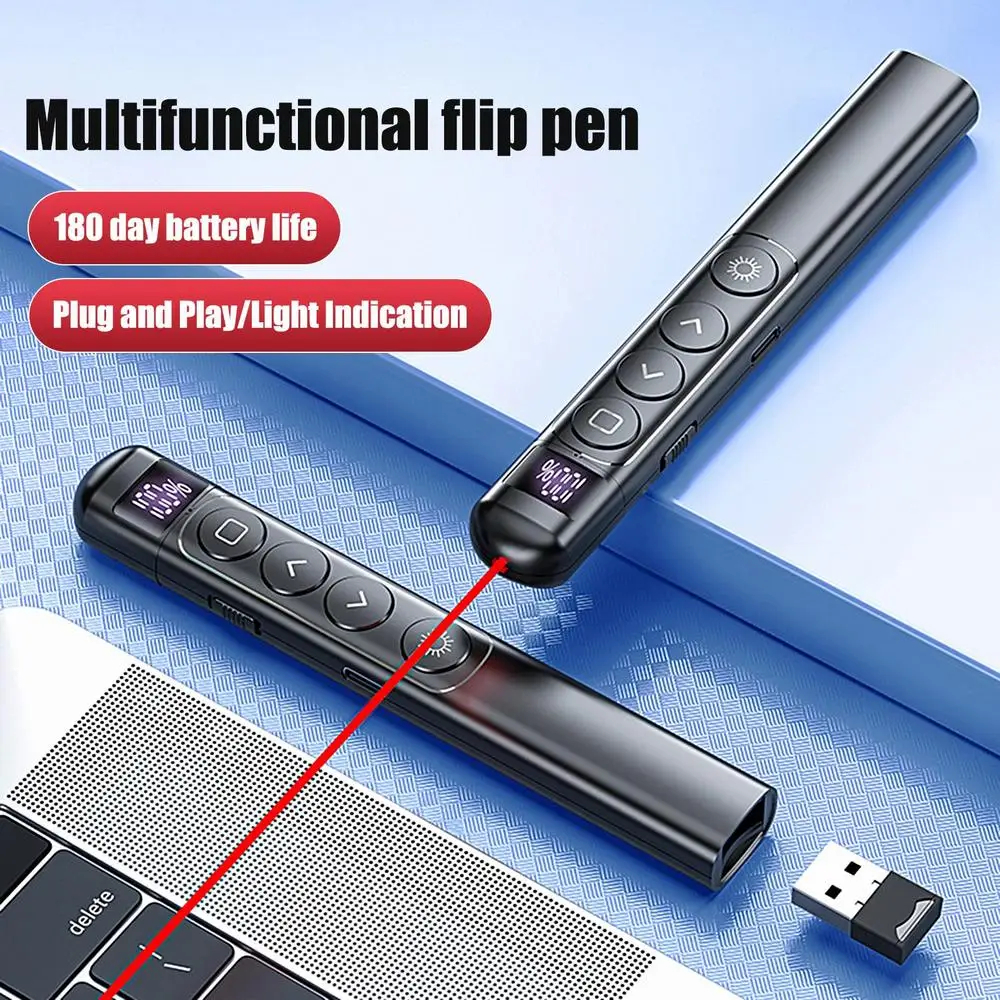 Wireless Flip-Pen Presentation - Laser Pointer Presenter review and price