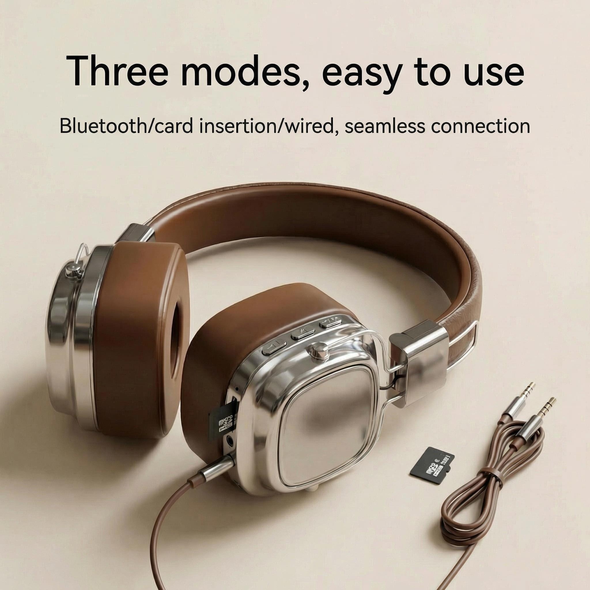 Retro Leather Over-ear Headpho - Retro Game Controller Usb review and price