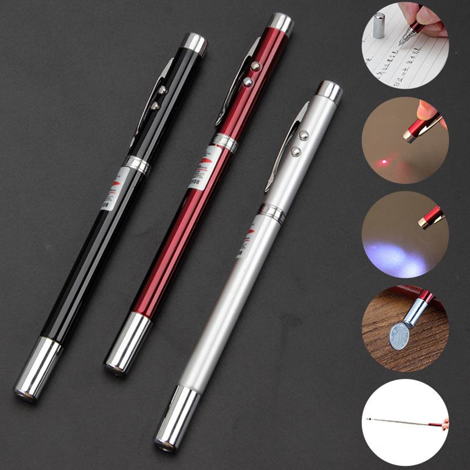 Multipurpose Pen 5 in 1 Metal  - Laser Pointer Presenter review and price