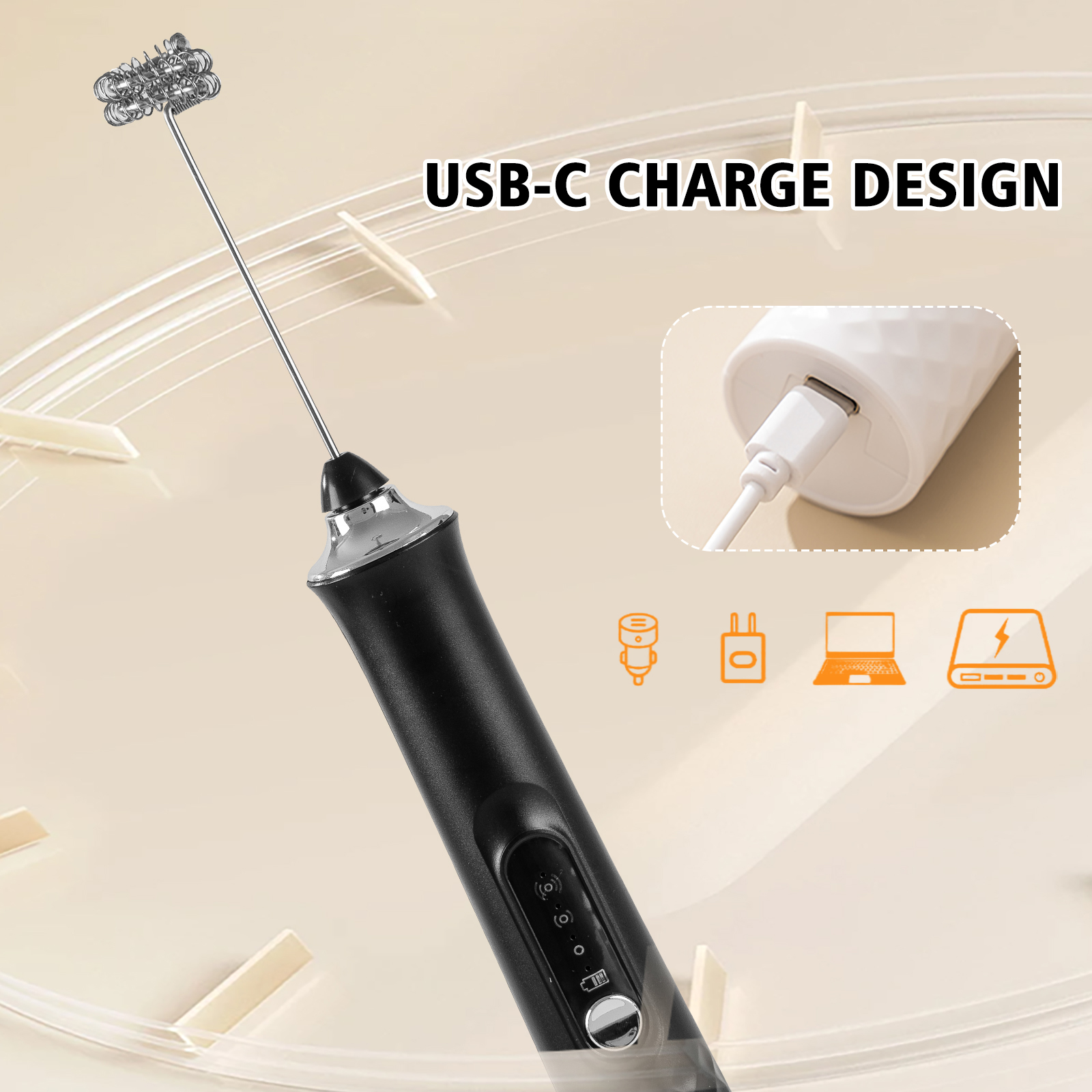 Powerful Electric Milk Frother - Kitchen Electronics Gadgets review and price