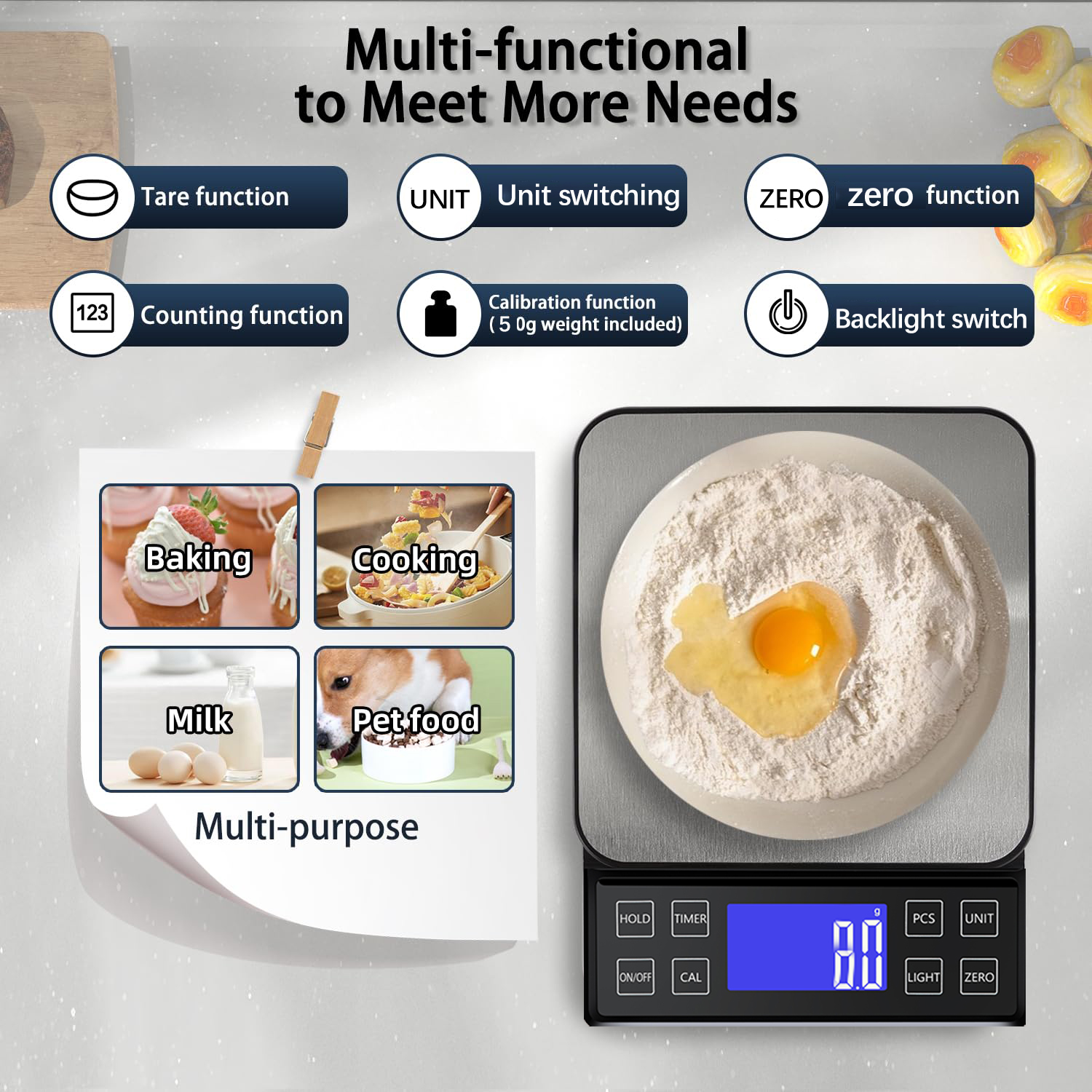 Digital Kitchen Scale 0.1g Hig - Kitchen Electronics Gadgets review and price