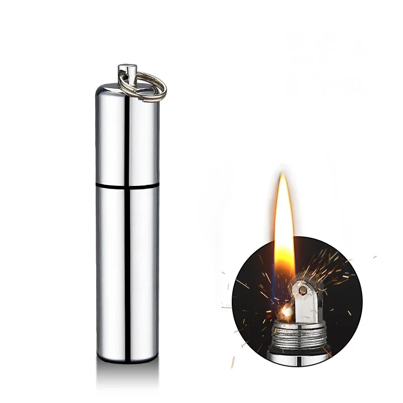 Mini Metal Windproof Gasoline  - Electronics Gadgets Sale review and price