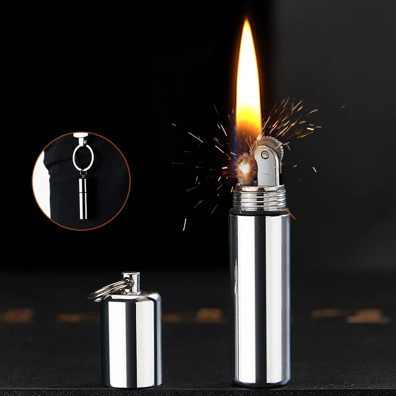 Mini Metal Windproof Gasoline  - Electronics Gadgets Sale review and price