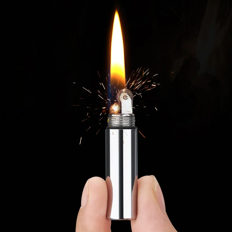 Mini Metal Windproof Gasoline  - Electronics Gadgets Sale review and price