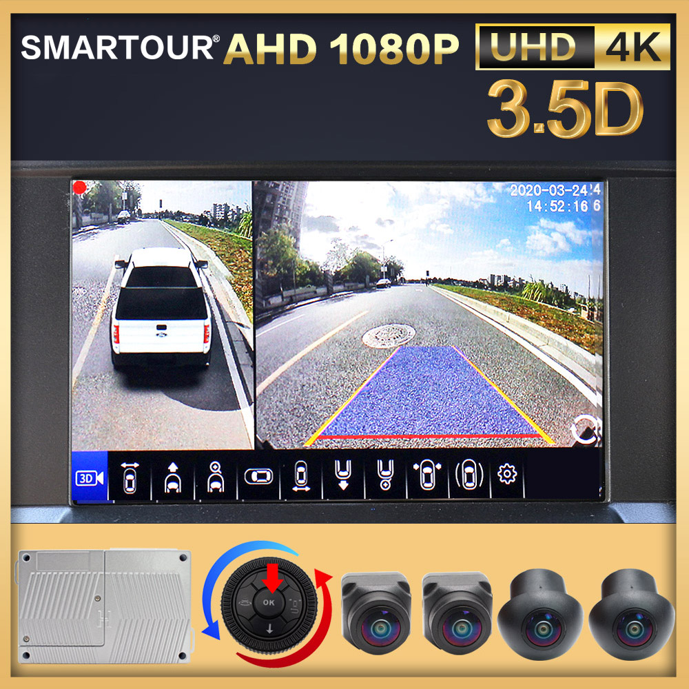SMARTOUR HD 1080P 3.5D 360 Deg - Panoramic Dash Cam 360 review and price