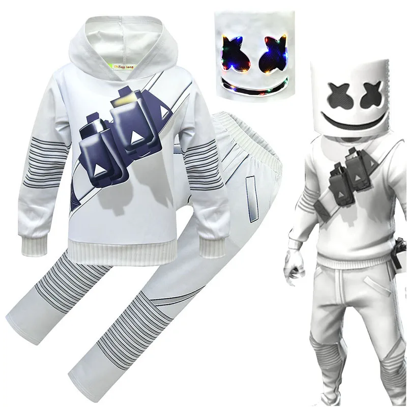 Kids Cosplay Costume Boys Mars - Led Gloves Music review and price