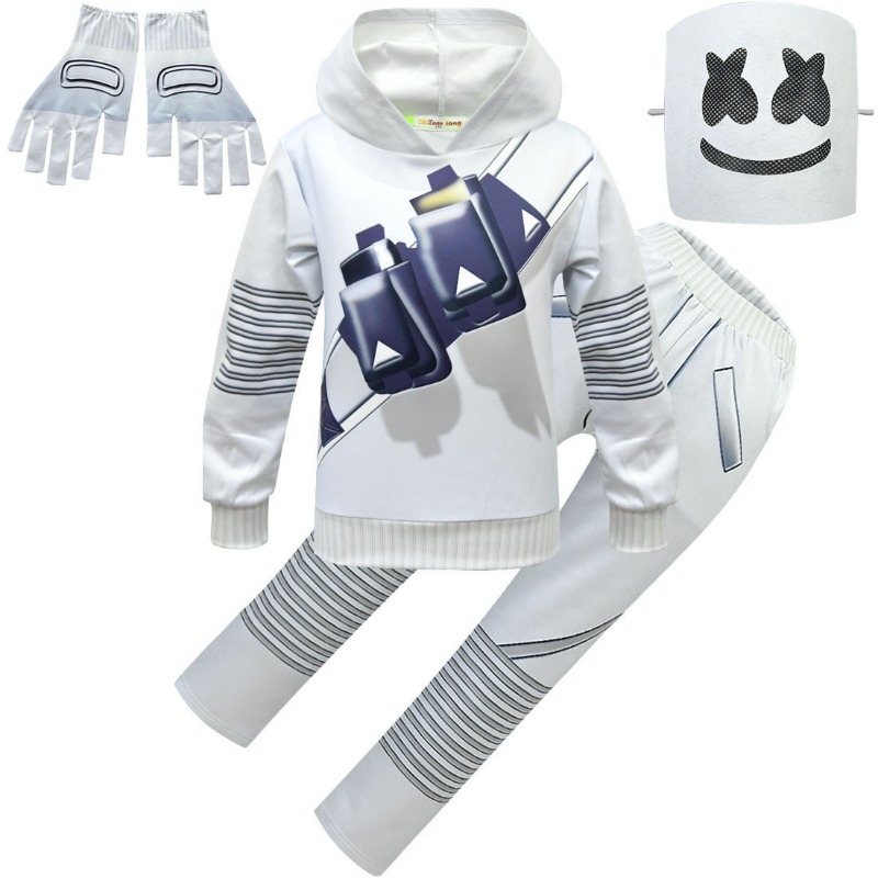 Kids Cosplay Costume Boys Mars - Led Gloves Music review and price