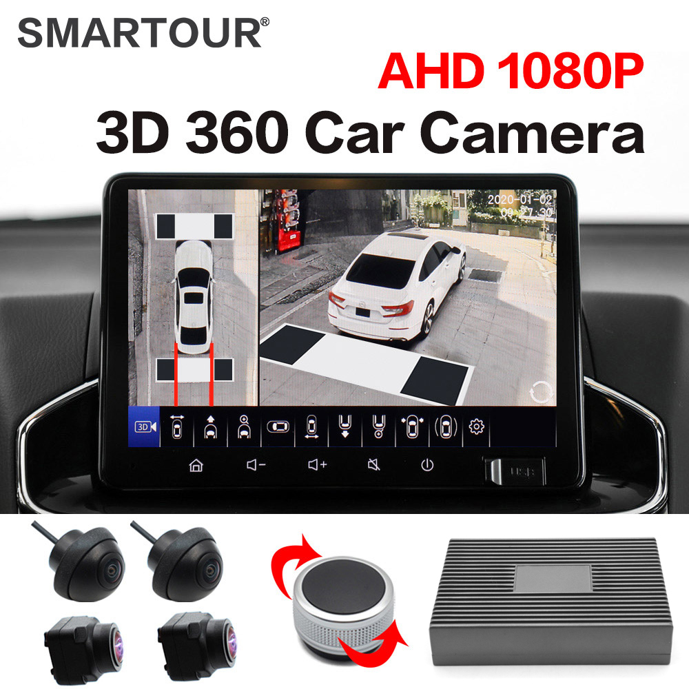 SMARTOUR 1080P All Around View - Panoramic Dash Cam 360 review and price