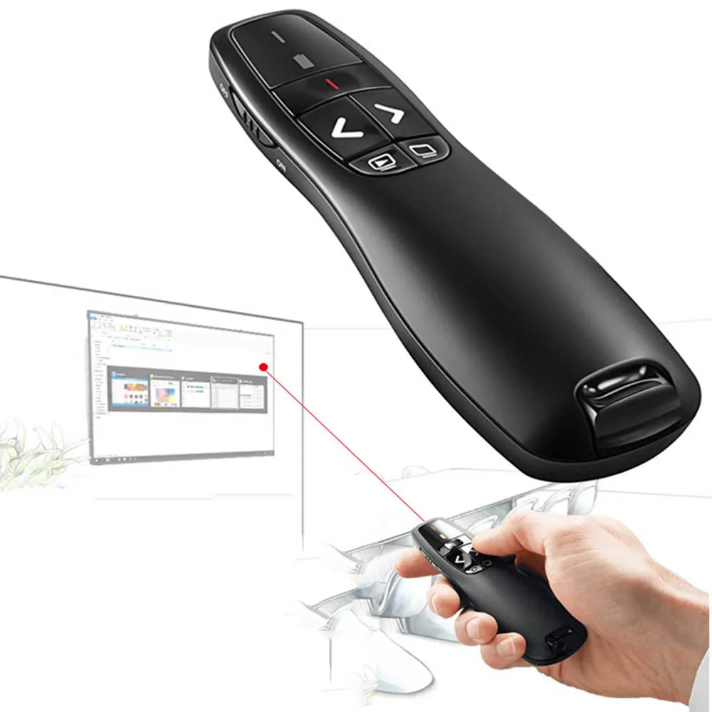PPT Presenter 2.4GHz USB R400  - Laser Pointer Presenter review and price
