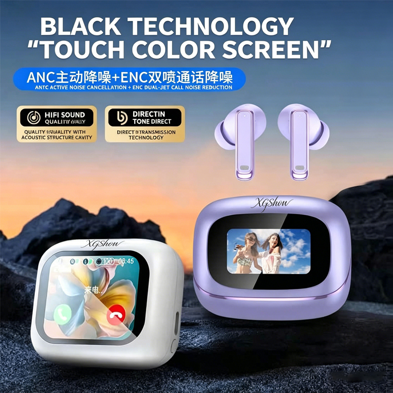 XGSHOW Tour Pro6 Bluetooth 6.0 - Earbuds Anc Wireless review and price