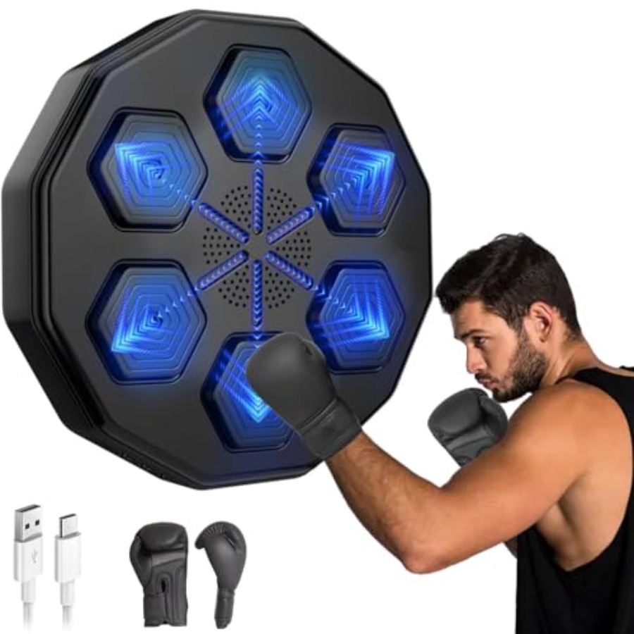Music Boxing Machine - Smart W - Led Gloves Music review and price