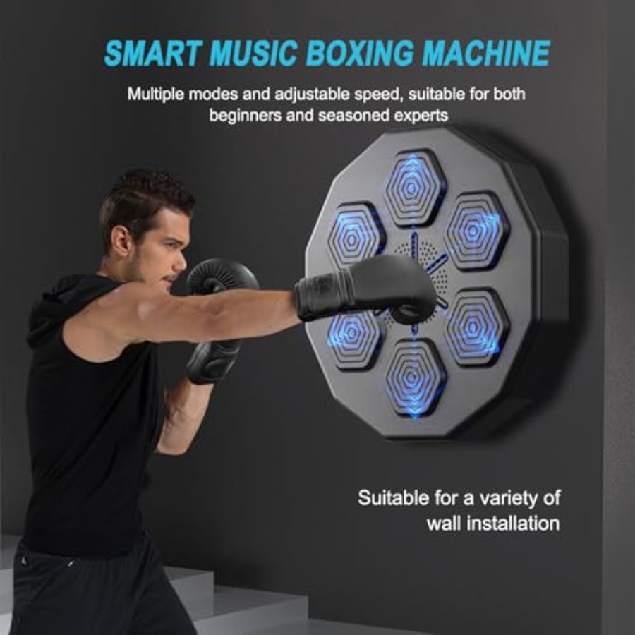 Music Boxing Machine - Smart W - Led Gloves Music review and price