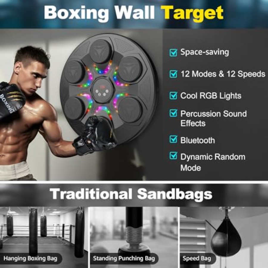 Wall Mounted Interactive Music - Led Gloves Music review and price