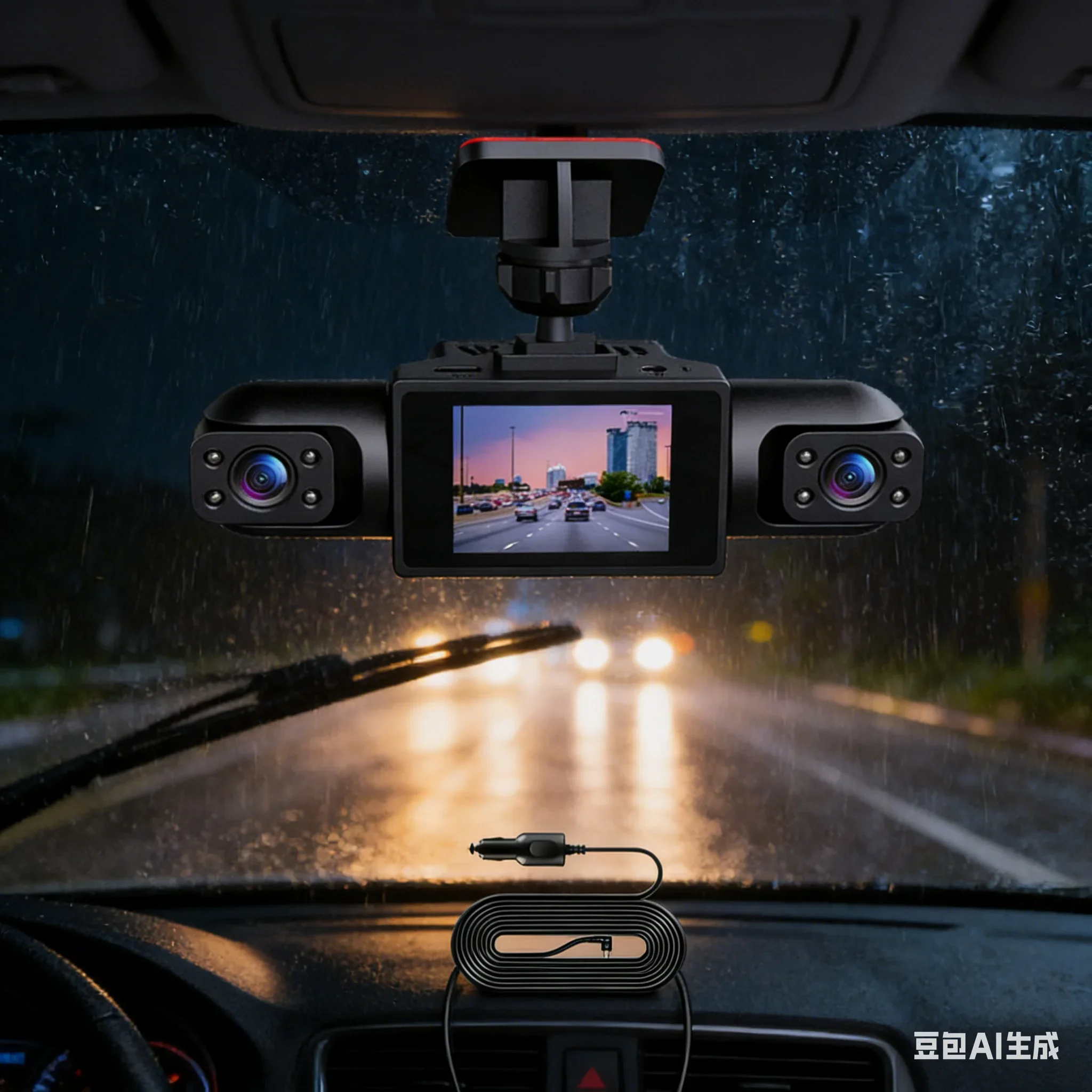 360° Full View Car Dashcam 4K  - Panoramic Dash Cam 360 review and price