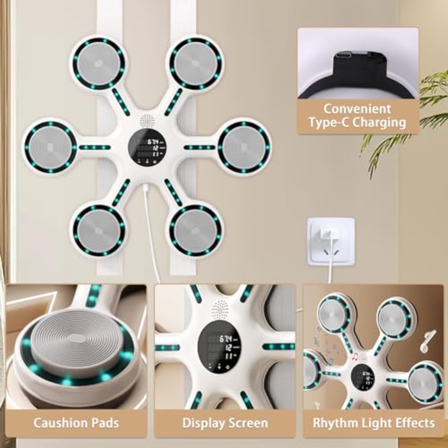 Wall Mounted Music Boxing Mach - Led Gloves Music review and price