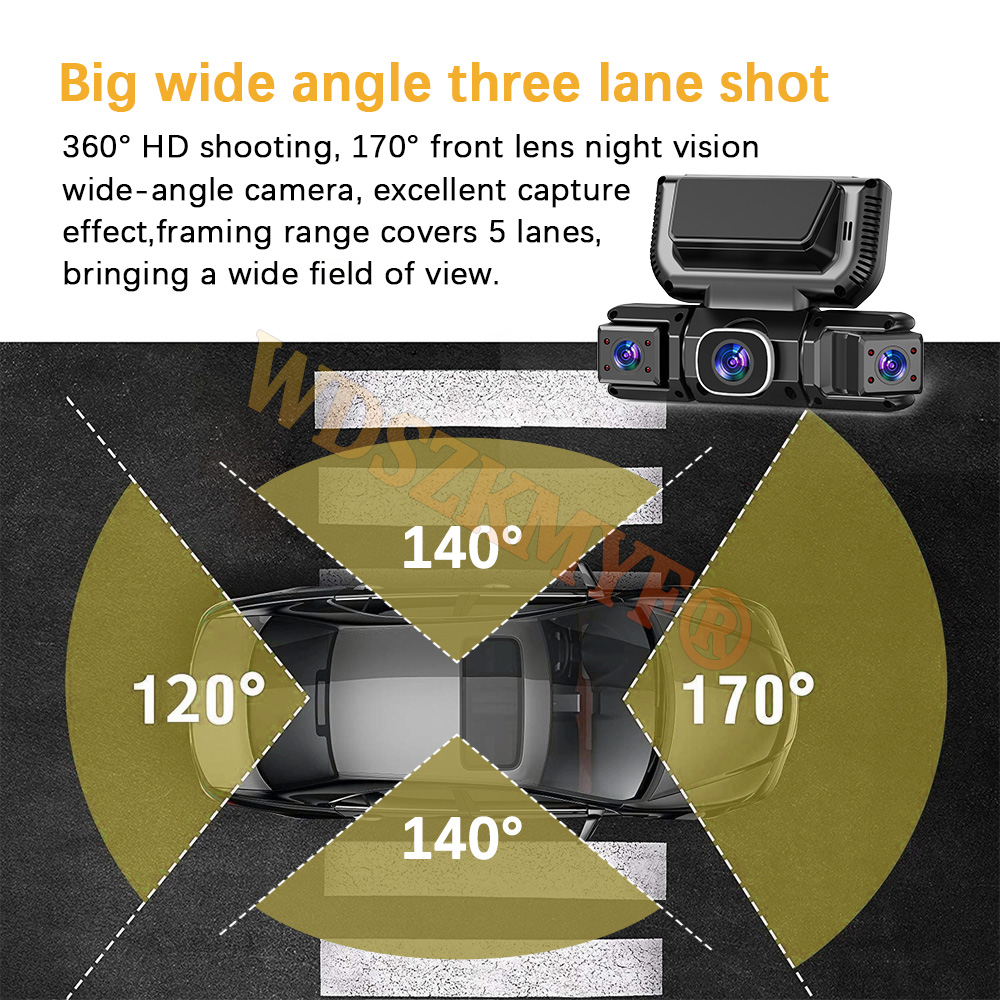 4Channels Car DVR WIFI 1080P V - Panoramic Dash Cam 360 review and price