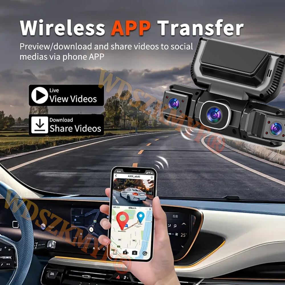 4Channels Car DVR WIFI 1080P V - Panoramic Dash Cam 360 review and price