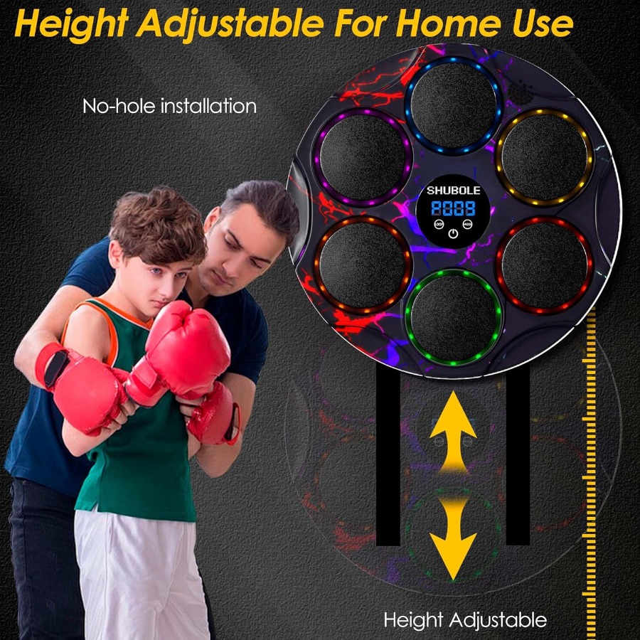 Wall Mounted Music Boxing Mach - Led Gloves Music review and price