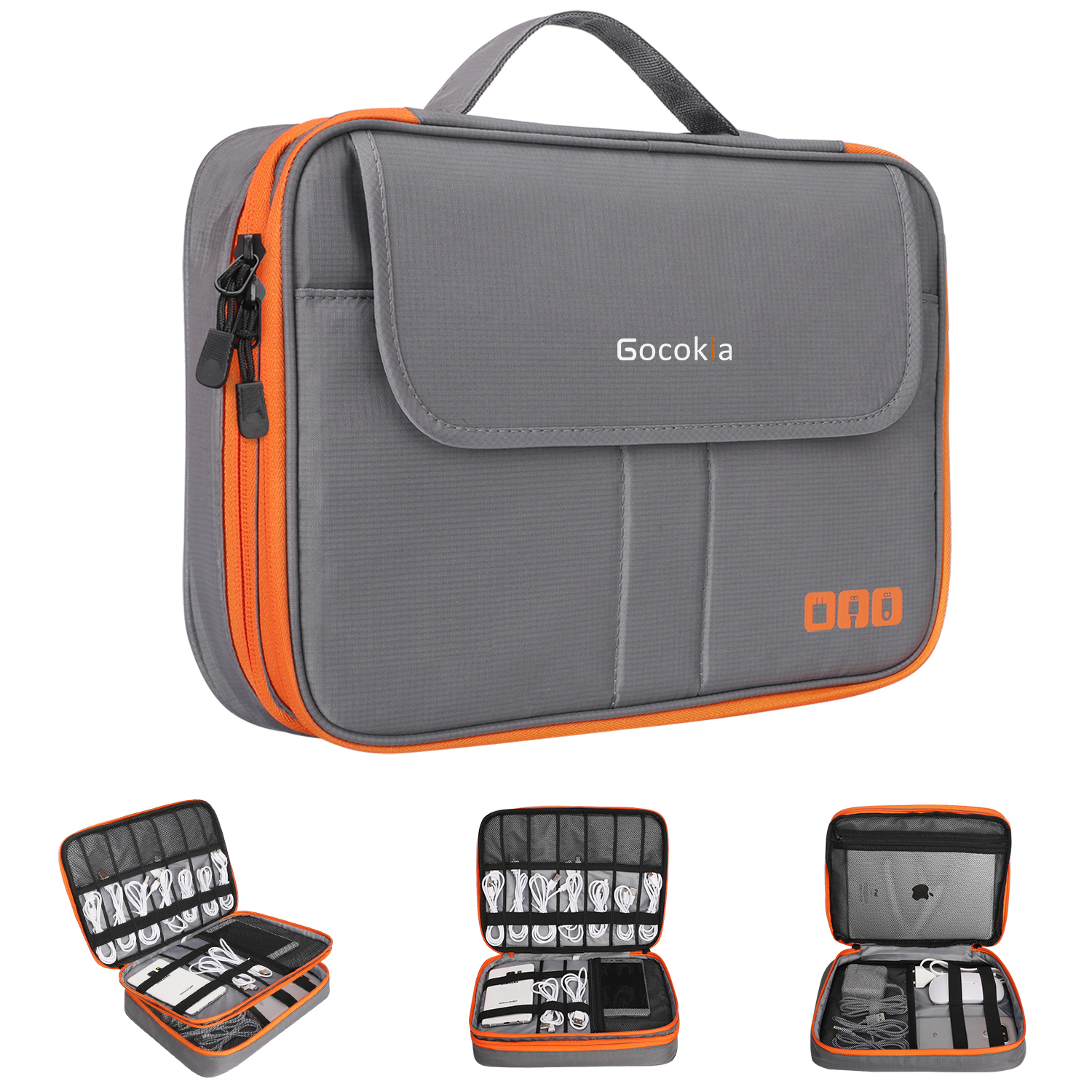 Double Layers Large Capacity T - Electronics Gadgets Bag review and price