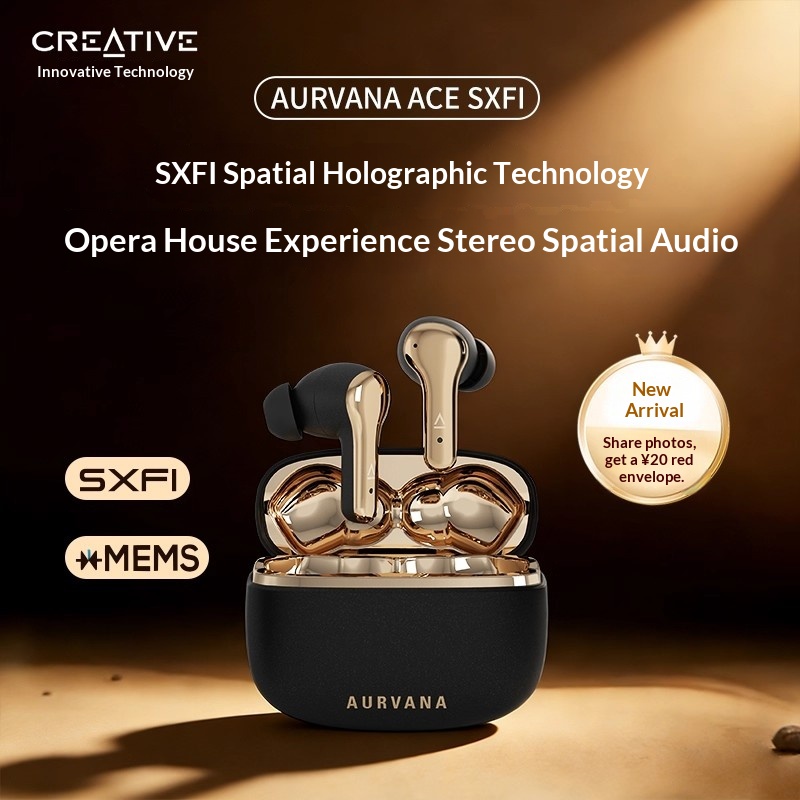 New Creative ACE SXFI TWS Earp - Earbuds Anc Wireless review and price